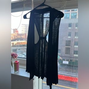 Black Sleeveless Top